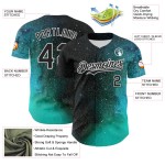 Galaxy Design 3D Black Psychedelic Space Star Pattern Custom Jersey Rave Authentic Baseball White Galaxy Design 3D Black Psychedelic Space Star Pattern Custom Jersey Rave Authentic Baseball White