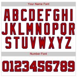 White Red-Navy Custom Jersey Baseball Authentic White Red-Navy Custom Jersey Baseball Authentic