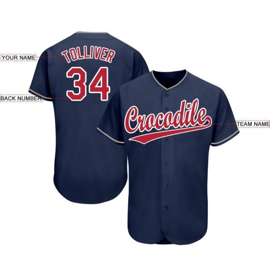 Baseball Custom Jersey Red-White Navy Baseball Custom Jersey Red-White Navy