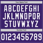 Baseball Jersey Purple Custom Authentic White-Gold Baseball Jersey Purple Custom Authentic White-Gold