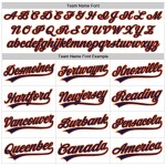 Jersey Throwback Baseball White Custom Navy-Orange Authentic Jersey Throwback Baseball White Custom Navy-Orange Authentic