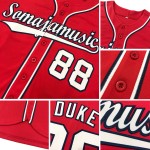 Jersey White-Royal Baseball Authentic Custom Red Jersey White-Royal Baseball Authentic Custom Red
