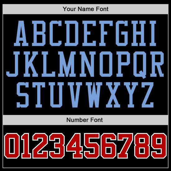 Blue Black Baseball Red-Light Authentic Jersey Custom Blue Black Baseball Red-Light Authentic Jersey Custom