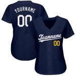 Jersey Navy White-Red Custom Authentic Baseball Jersey Navy White-Red Custom Authentic Baseball